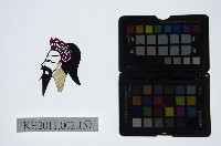 皮影戲偶頭-末藏品圖，第1張