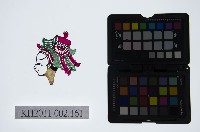 皮影戲偶頭-生藏品圖，第1張