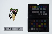 皮影戲偶頭-末藏品圖，第1張