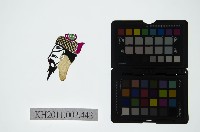 皮影戲偶頭-末藏品圖，第1張