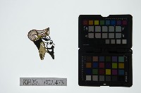 皮影戲偶頭-末藏品圖，第1張