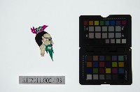皮影戲偶頭-雜藏品圖，第1張