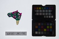 皮影戲偶頭-雜藏品圖，第1張