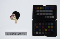 皮影戲偶頭-雜藏品圖，第1張