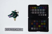 皮影戲偶頭-雜藏品圖，第1張