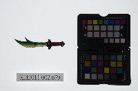 皮影戲道具-刀藏品圖，第1張