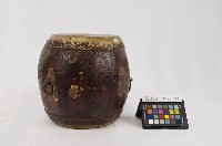 皮影戲樂器-通鼓藏品圖，第2張