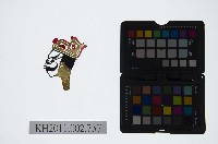 皮影戲偶頭-武生藏品圖，第1張