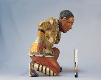 交趾陶憨蕃抬厝角塑像藏品圖，第3張