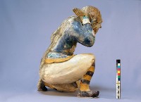 交趾陶憨蕃抬厝角塑像藏品圖，第4張