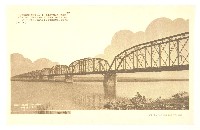 明信片（高雄神社、壽山宮之台、高雄停車場、高雄港岸壁、香蕉碼頭、下淡水溪鐵橋、椰子樹林、高雄的麗觀）藏品圖，第6張