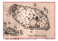 1594年葡萄牙人繪製的福爾摩沙島圖藏品圖，第1張