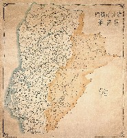 1921年臺南州管內里程圖藏品圖，第1張