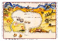 1626年西班牙所繪荷蘭人大員港口圖藏品圖，第1張