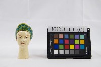 布袋戲-丑頭木偶頭藏品圖，第1張