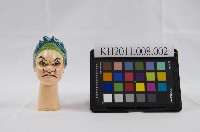 布袋戲偶-武將頭木偶頭藏品圖，第1張