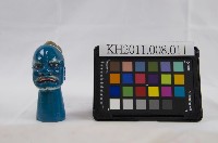 布袋戲偶-鬼怪頭木偶頭藏品圖，第1張