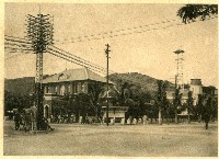 高雄街高雄郡役所及臺灣銀行高雄支店前通藏品圖，第1張