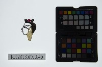 皮影戲偶頭-生藏品圖，第1張