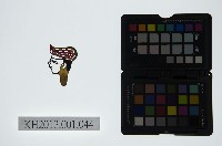 皮影戲偶頭-生藏品圖，第1張