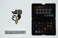 皮影戲偶頭-生藏品圖，第1張