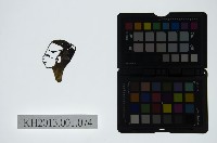 皮影戲偶頭-生藏品圖，第1張