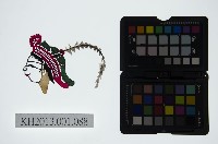 皮影戲偶頭-旦藏品圖，第1張