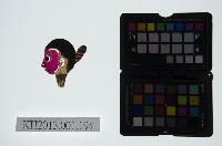 皮影戲偶頭-雜藏品圖，第1張