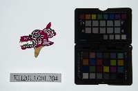 皮影戲偶頭-雜藏品圖，第1張