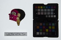 皮影戲偶頭-雜藏品圖，第1張