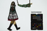 皮影戲簽桿偶身藏品圖，第1張