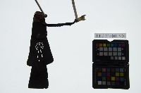 皮影戲簽桿偶身藏品圖，第1張