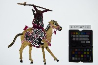 皮影戲坐騎偶藏品圖，第1張