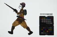 皮影戲全身偶-日本兵藏品圖，第1張