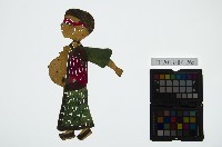 皮影戲全身偶-大頭和尚藏品圖，第1張