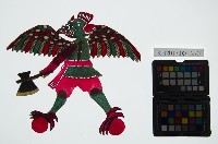 皮影戲全身偶-雷公藏品圖，第1張