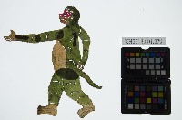 皮影戲動物偶-猿猴藏品圖，第1張