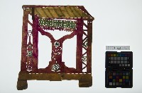 皮影戲道具-布景藏品圖，第1張