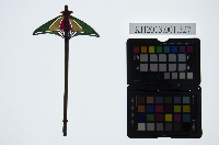 皮影戲道具-傘藏品圖，第1張