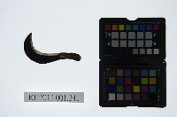 皮影戲道具-柴刀藏品圖，第1張