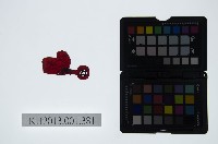 皮影戲戲帽-紅官帽藏品圖，第1張