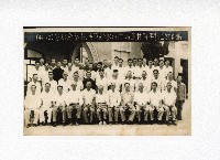 高雄縣43~44年期甘蔗增產競賽給獎典禮留念攝影藏品圖，第1張