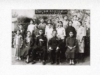 岡山國語講習所第三期畢業照藏品圖，第1張