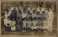 旗山小學校師生合影藏品圖，第1張