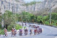 單車環臺賽衝刺的圖片