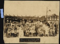 臺南學甲日治結婚照藏品圖，第1張