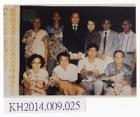 亞東關係協會東京代表馬樹禮夫婦來訪慰勞東華團員之合影藏品圖，第1張