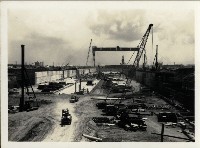 中國造船廠興建中照片藏品圖，第1張