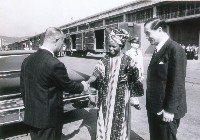 甘比亞賈瓦拉夫人蒞高雄港參觀藏品圖，第1張