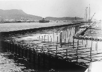 新建三十六、三十七號深水碼頭施工情形藏品圖，第1張